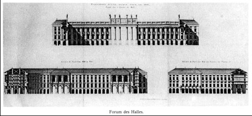 G. Boffrand, Projet de place Louis XV aux Halles (cl. S. Descat) G. Boffrand, Projet de place Louis XV aux Halles (cl. S. Descat)