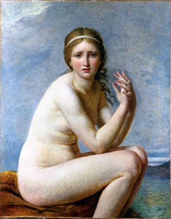 J.- L. David, Psyché abandonnée, vers 1795, huile sur toile, Coll. part., cl. Musée du Louvre J.- L. David, Psyché abandonnée, vers 1795, huile sur toile, Coll. part., cl. Musée du Louvre